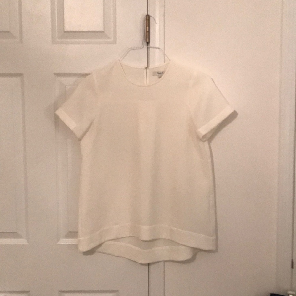 Madewell White Blouse